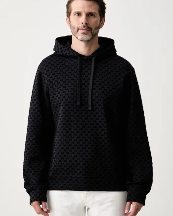 Armani Exchange hanorac cu glugă pentru bărbați cu bumbac