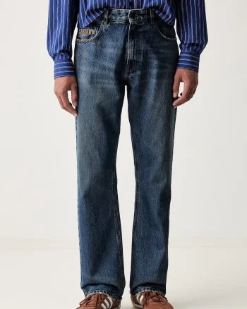 MSGM blugi straight pentru bărbați