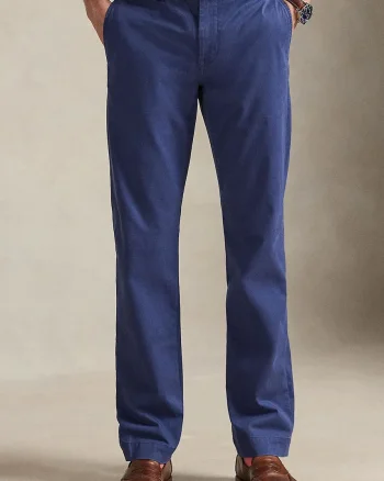 Polo Ralph Lauren pantaloni straight pentru bărbați cu bumbac