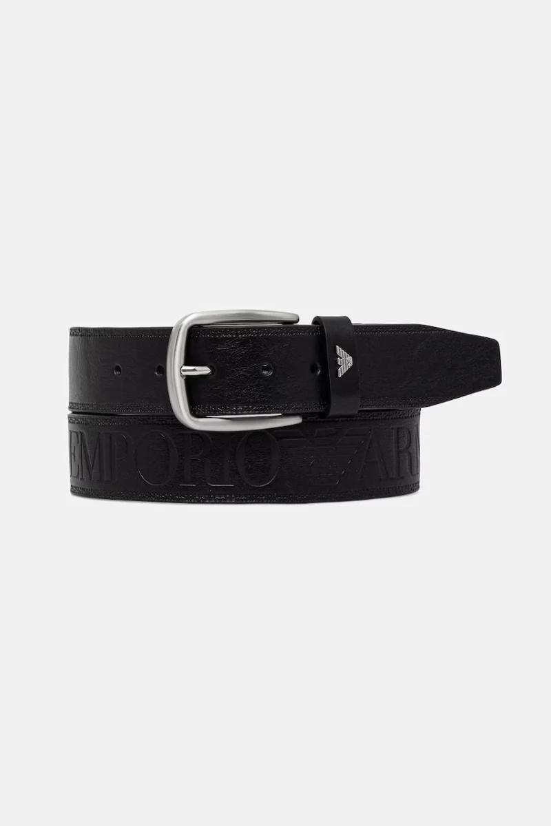 Emporio Armani curea pentru bărbați din piele