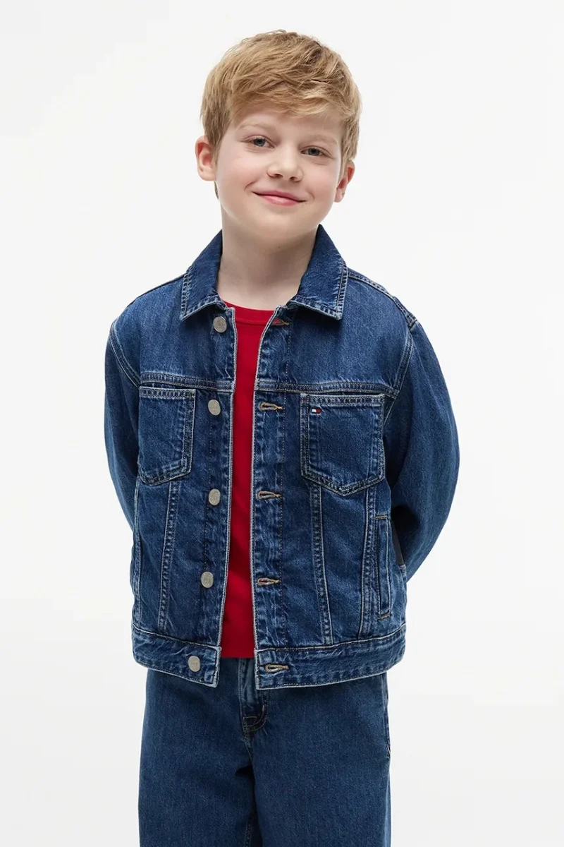 Tommy Hilfiger geacă de blugi pentru copii