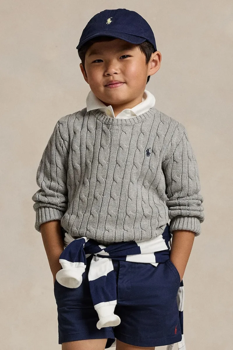 Polo Ralph Lauren pulover pentru copii din bumbac