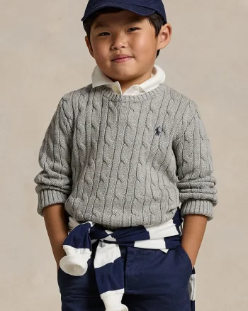 Polo Ralph Lauren pulover pentru copii din bumbac