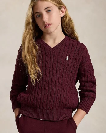 Polo Ralph Lauren pulover pentru copii din bumbac