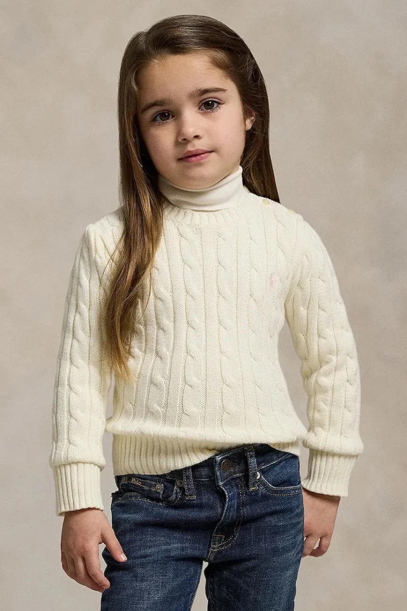 Polo Ralph Lauren pulover pentru copii din bumbac