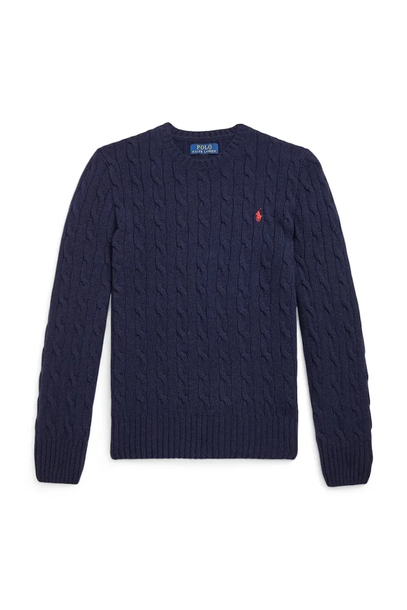 Polo Ralph Lauren pulover pentru copii din lână