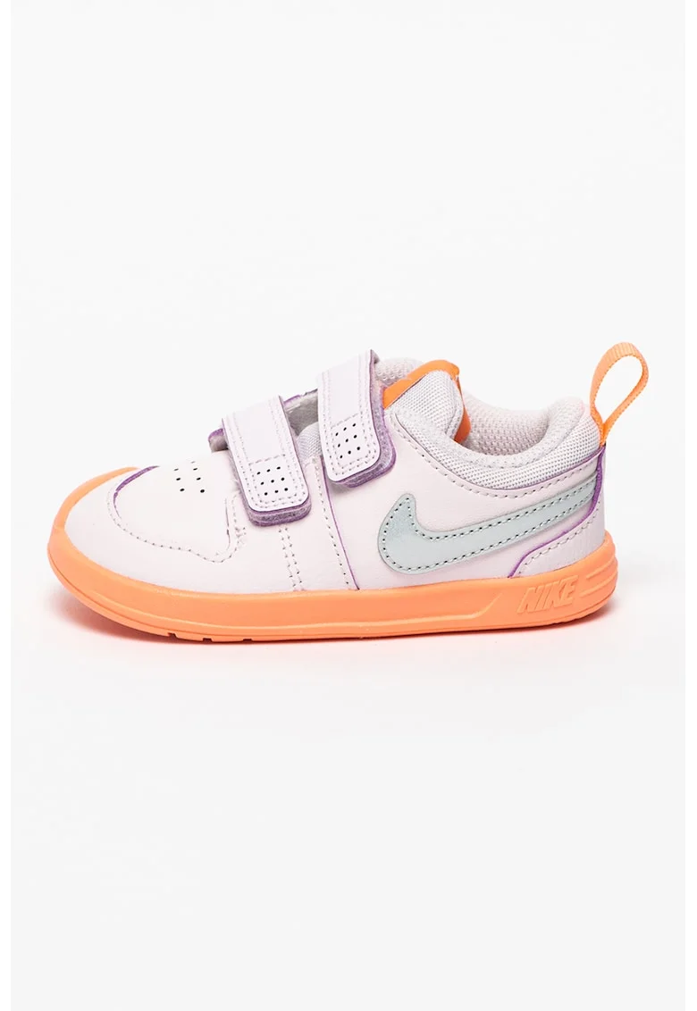 Pantofi sport cu detalii de piele si cu velcro Pico