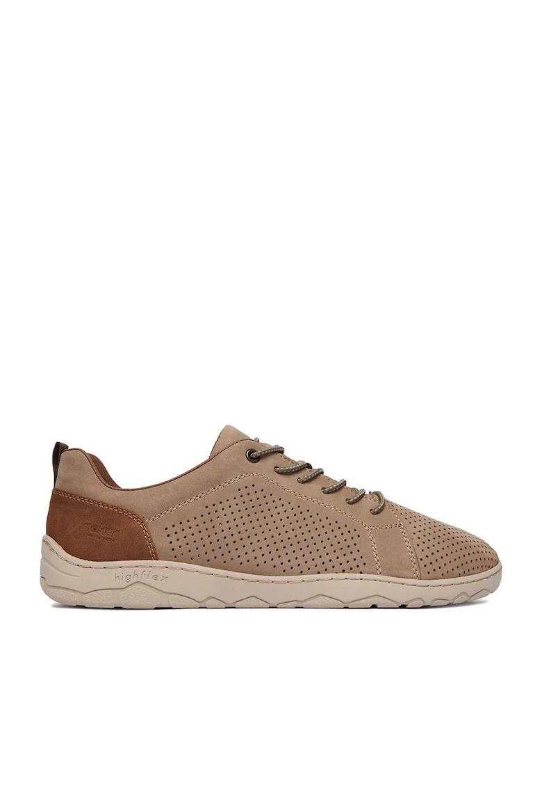 Pantofi barbati,  bej, piele naturala, interior textil