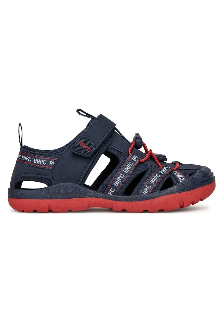 Sandale baieti,  bleumarin, piele ecologica, sistem inchidere Velcro