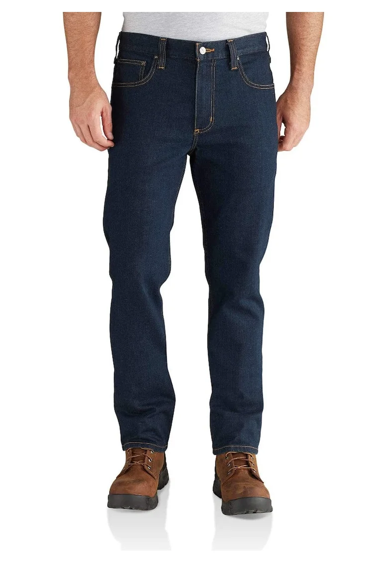 Pantaloni barbati  Rugged Flex, drepti, elasticitate, confort, denim