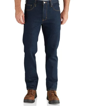 Pantaloni barbati  Rugged Flex, drepti, elasticitate, confort, denim