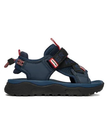 Sandale copii,  bleumarin, piele ecologica, sistem inchidere Velcro