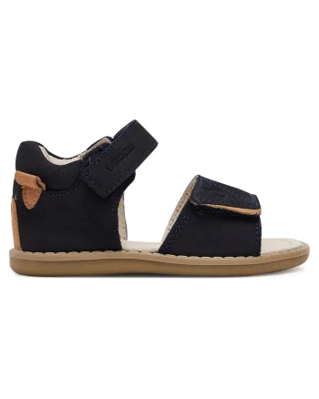 Sandale baieti  bleumarin, sintetic, inchidere velcro,