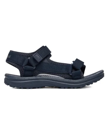 Sandale,  bleumarin, pentru baieti, textil, sistem inchidere Velcro