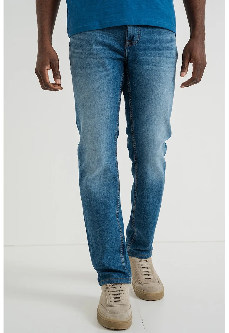 Blugi slim-fit Orlando, Albastru melange