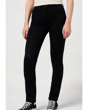 Blugi dama  SLIM Noir, bumbac/elastan, negru
