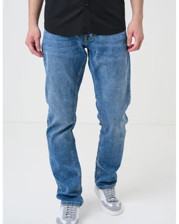 Blugi slim-fit Oregon, Albastru oceanic