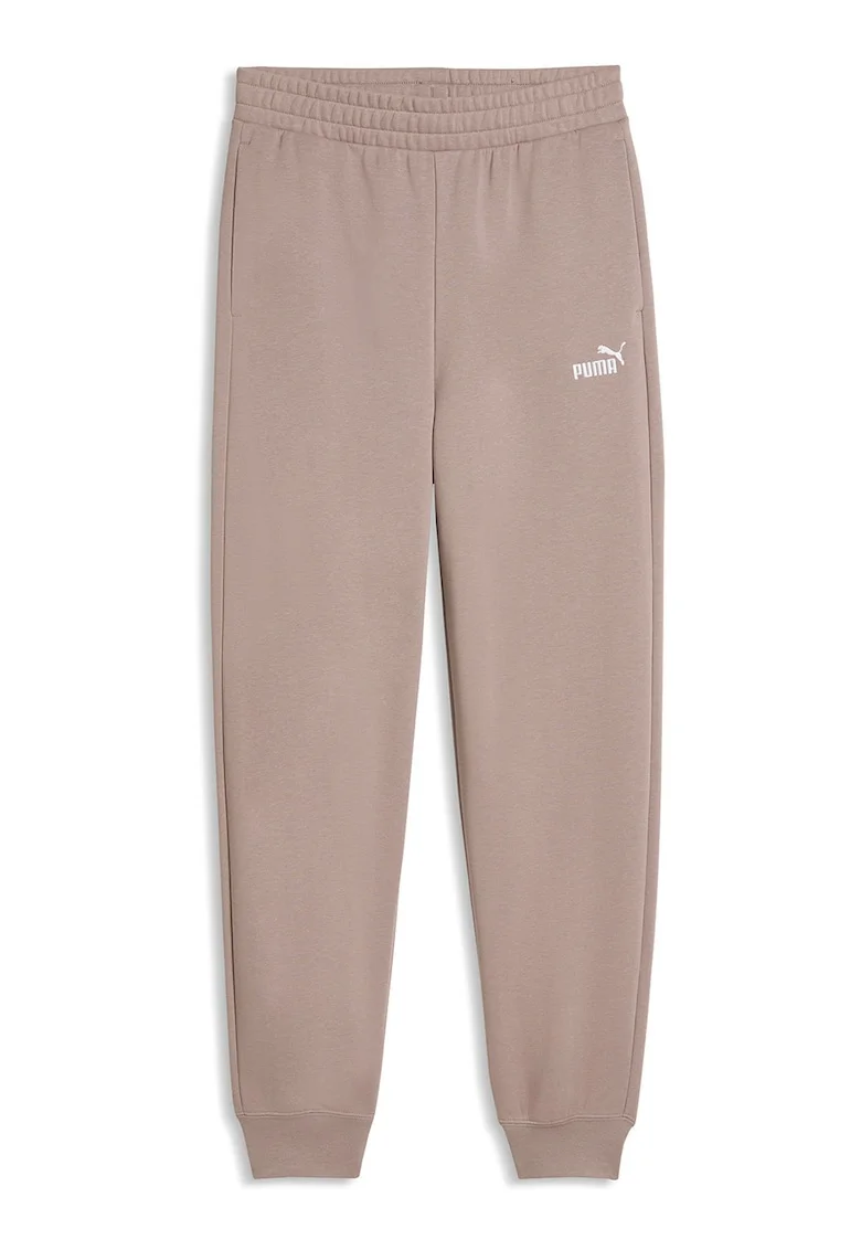 Pantaloni de trening cu detaliu logo Essential, Roz prafuit