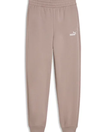 Pantaloni de trening cu detaliu logo Essential, Roz prafuit
