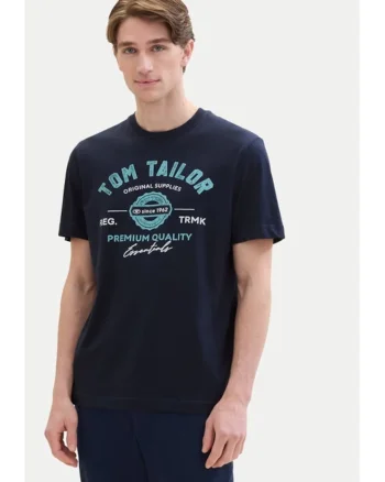 Tricou barbati,  753351, Bleumarin, Bumbac