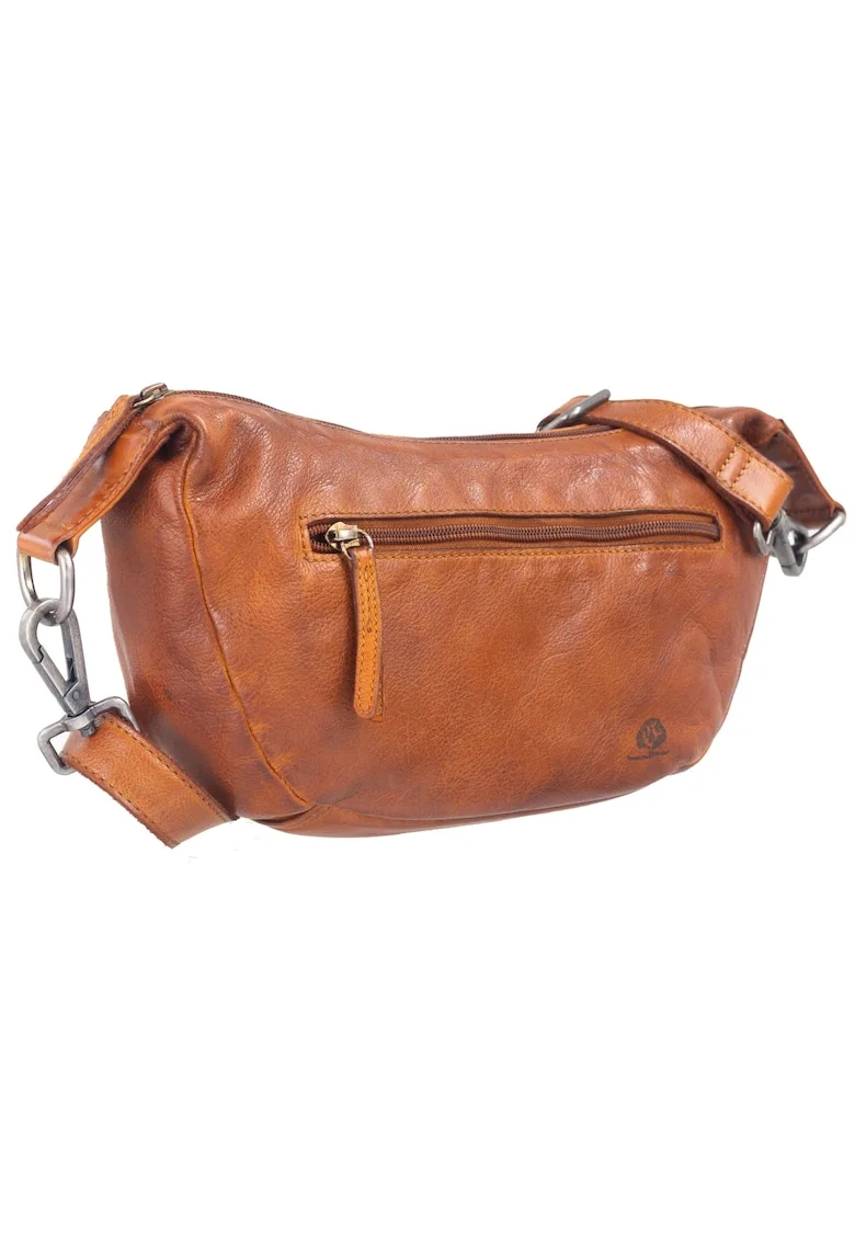 Geanta umar dama piele naturala coniac 31 x 16 cm, Torro Lavado,