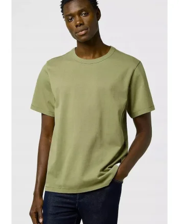 Tricou barbati  Aloe, bumbac, maneca scurta, regular fit, verde