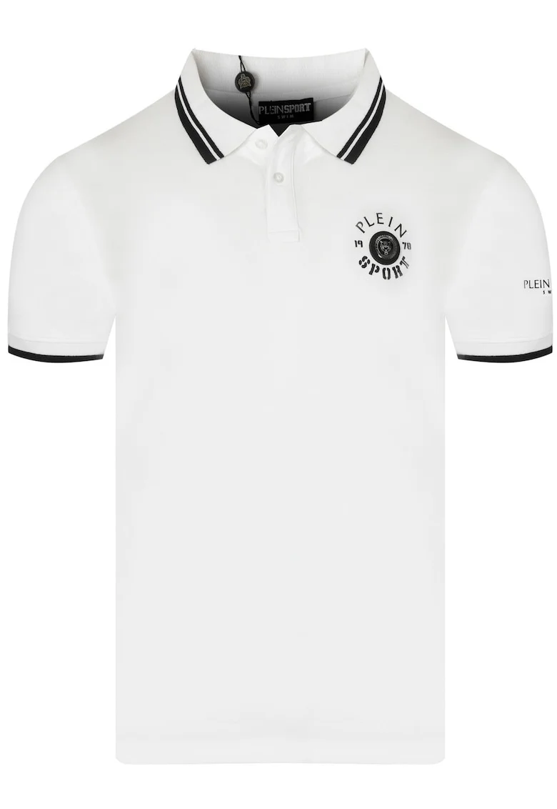 Tricou polo barbatesc  alb – design modern, confort si calitate