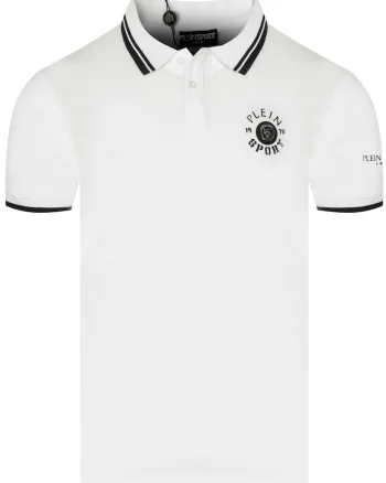 Tricou polo barbatesc  alb – design modern, confort si calitate