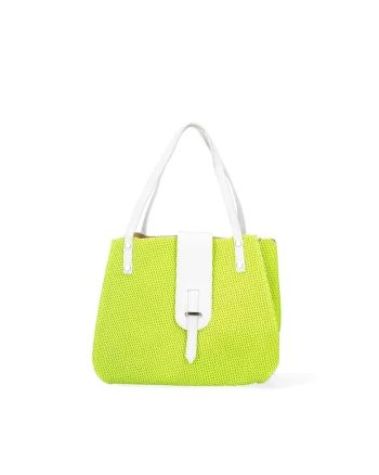 Geanta cu aspect texturat, Galben