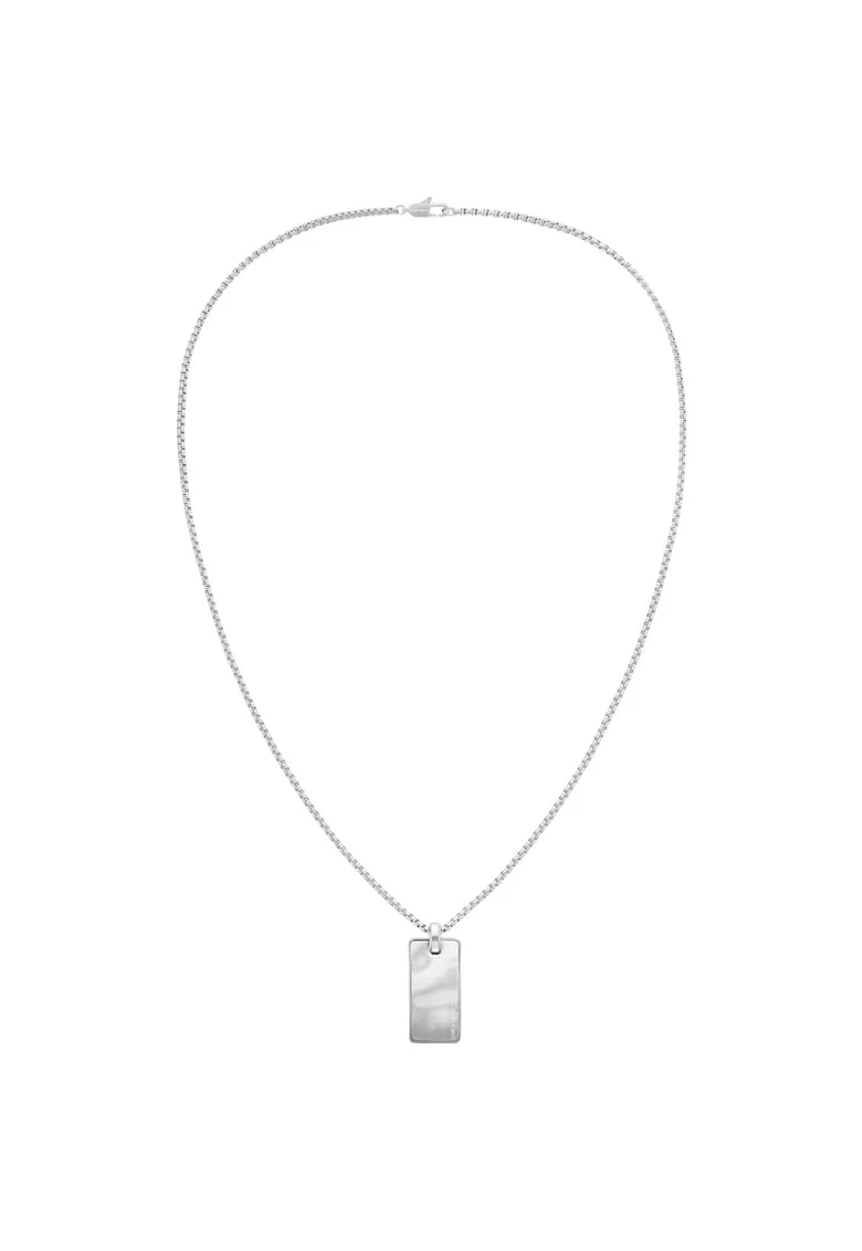 Lant  cu placuta 35100033, Argintiu