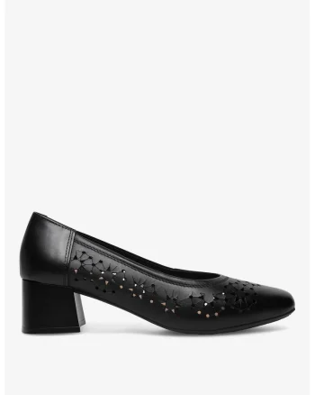 Pantofi dama  5905588561514, Piele naturala, Negru, Negru