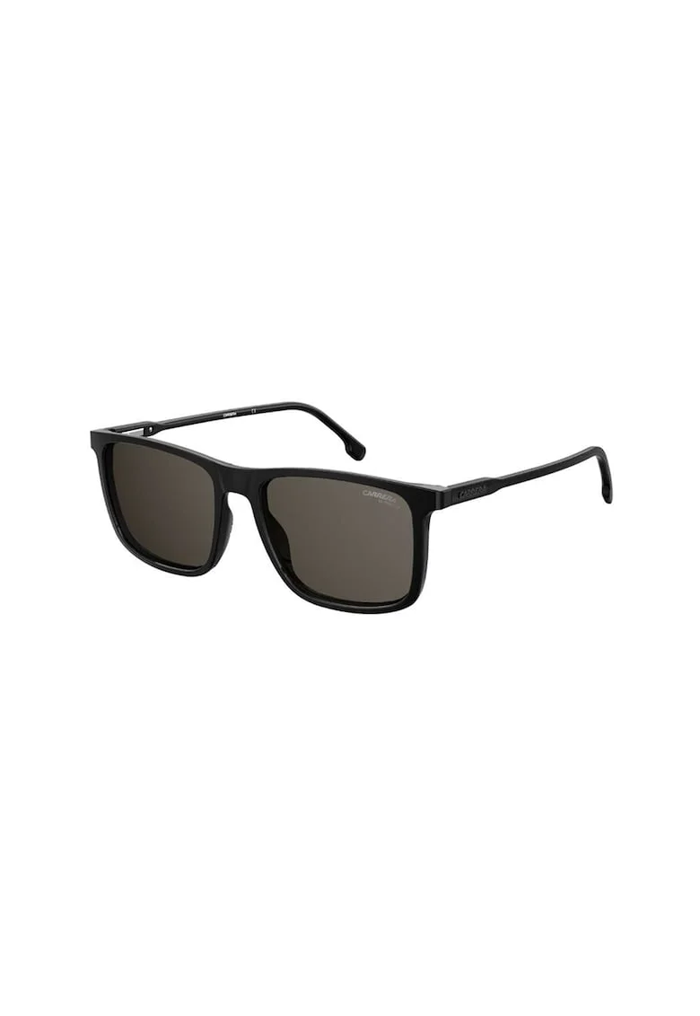 Ochelari de soare patrati unisex, Negru,