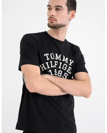 Tricou din bumbac cu imprimeu, Negru