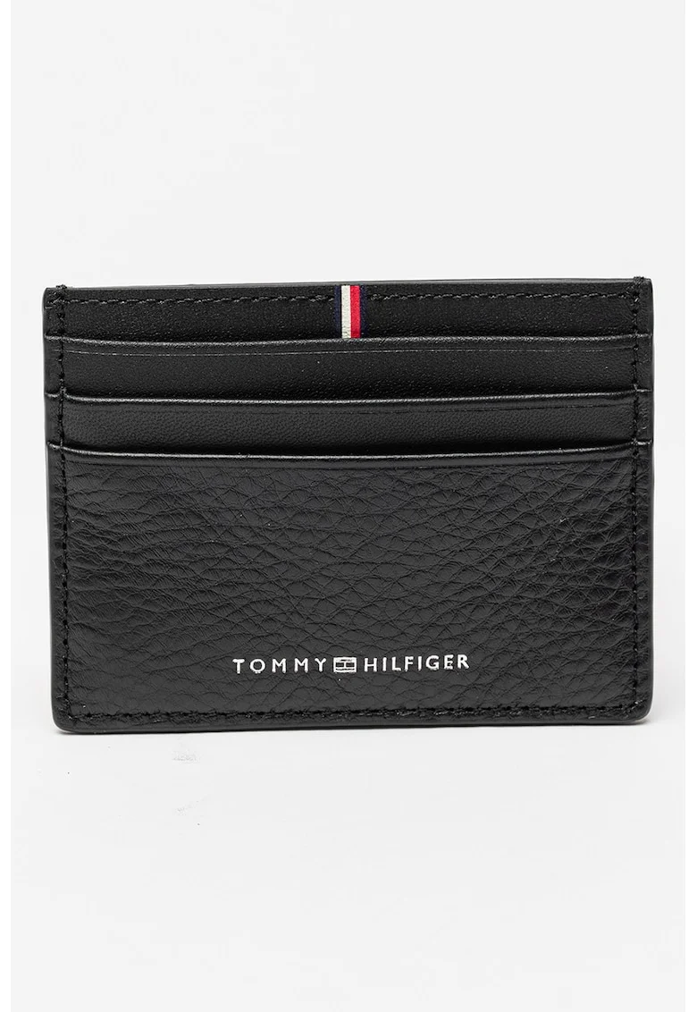 Portcart din piele Corporate, Negru
