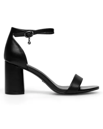 Sandale dama,  590558863378536, Piele naturala, Negru