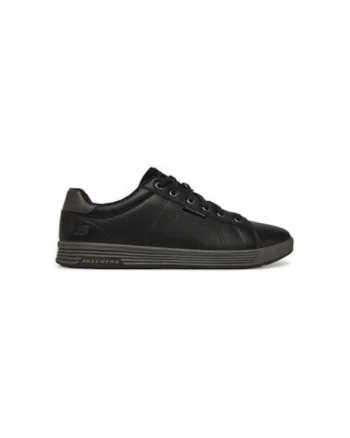 Pantofi sport barbati, 210946,  Piele ecologica, 45.5 EU, Negru