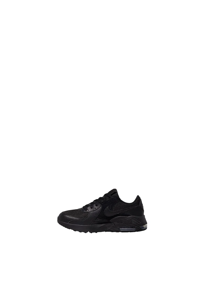 Pantofi sport cu insertii de piele intoarsa Air Max Excee, Negru