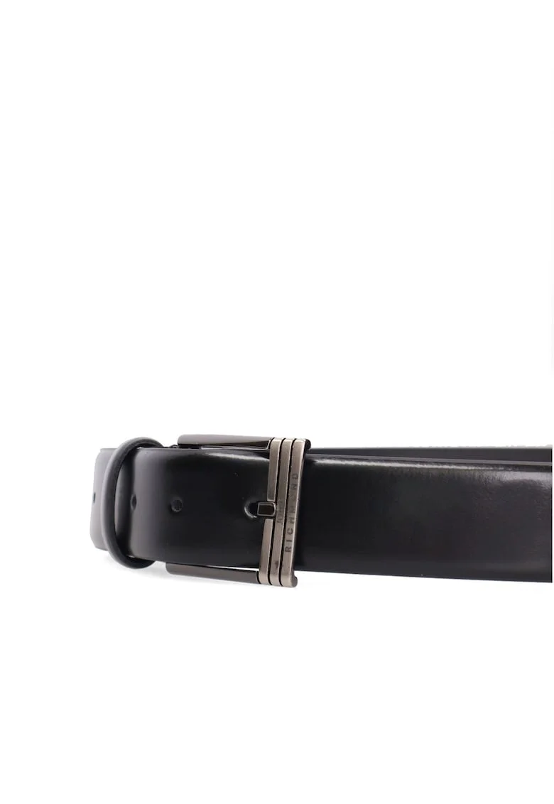 Curea din piele Corvus Plus, Negru