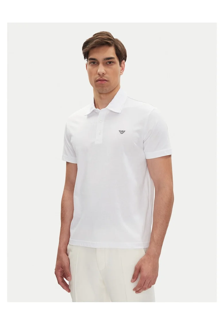 Tricou barbati  alb, 100% bumbac