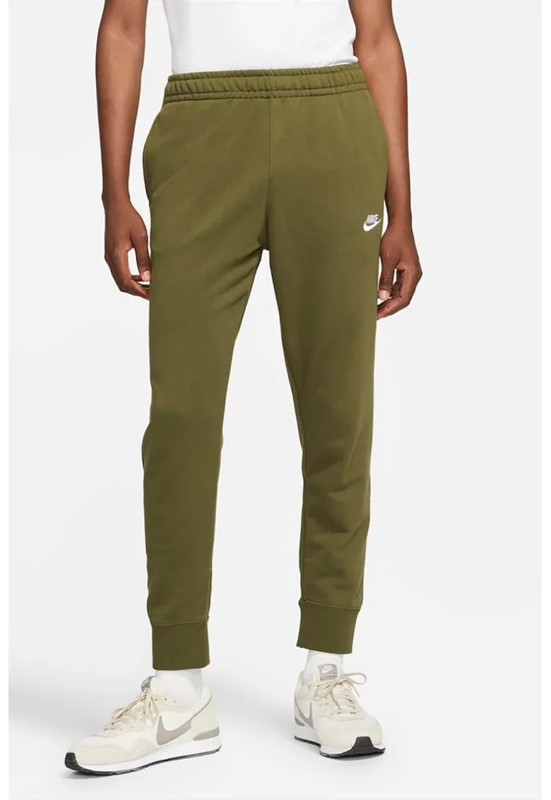 Pantaloni de trening conici cu buzunare laterale Sportswear Club, Verde masliniu