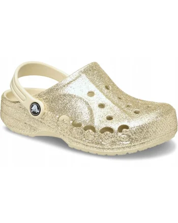 Saboti unisex copii Baya Glitter Winter Whitedwqfwq, Auriu