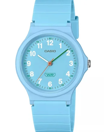 Ceas quartz analog, Albastru deschis