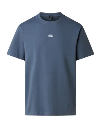 Tricou relaxed fit cu logo discret, Albastru inchis