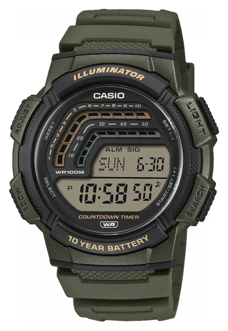 Ceas barbatesc  WS-1800-3AVEF Quartz Verde