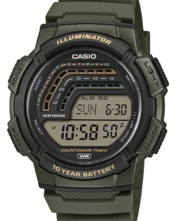 Ceas barbatesc  WS-1800-3AVEF Quartz Verde