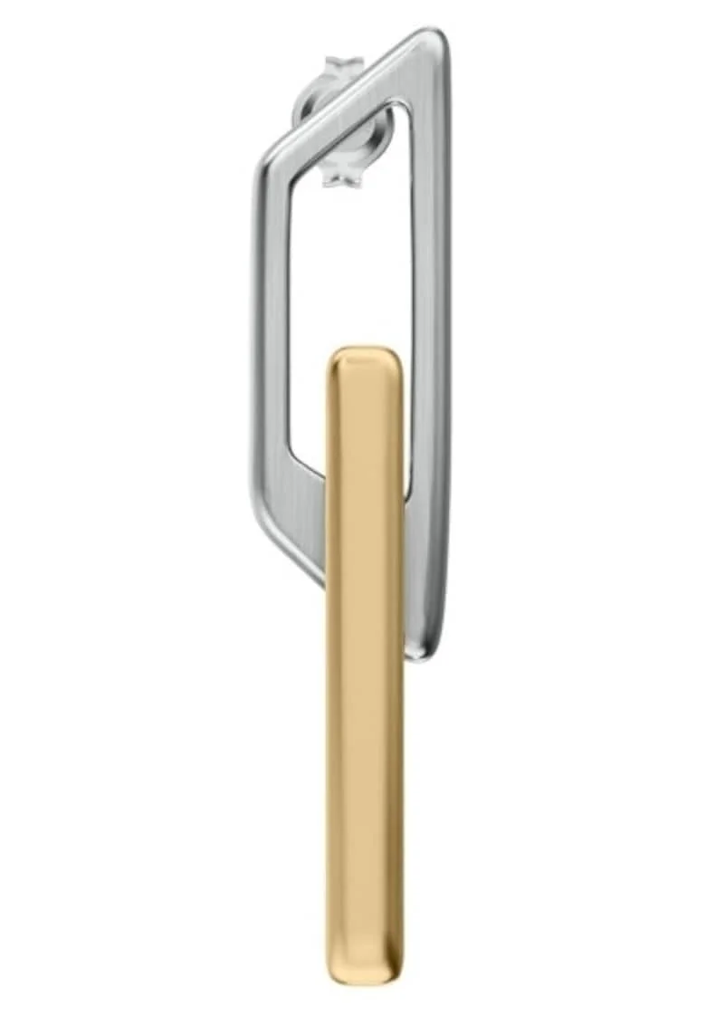 Cercel  D Logo DX1685931, Argintiu, Auriu