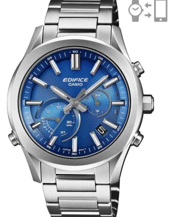 Ceas barbatesc  EQB-1300D-2AEF Quartz Argintiu