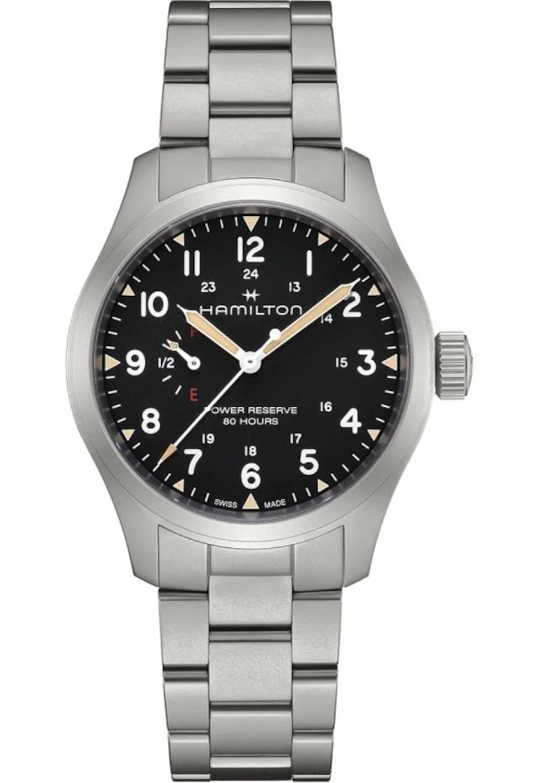 Ceas barbatesc  H69509130 Mecanic Argintiu