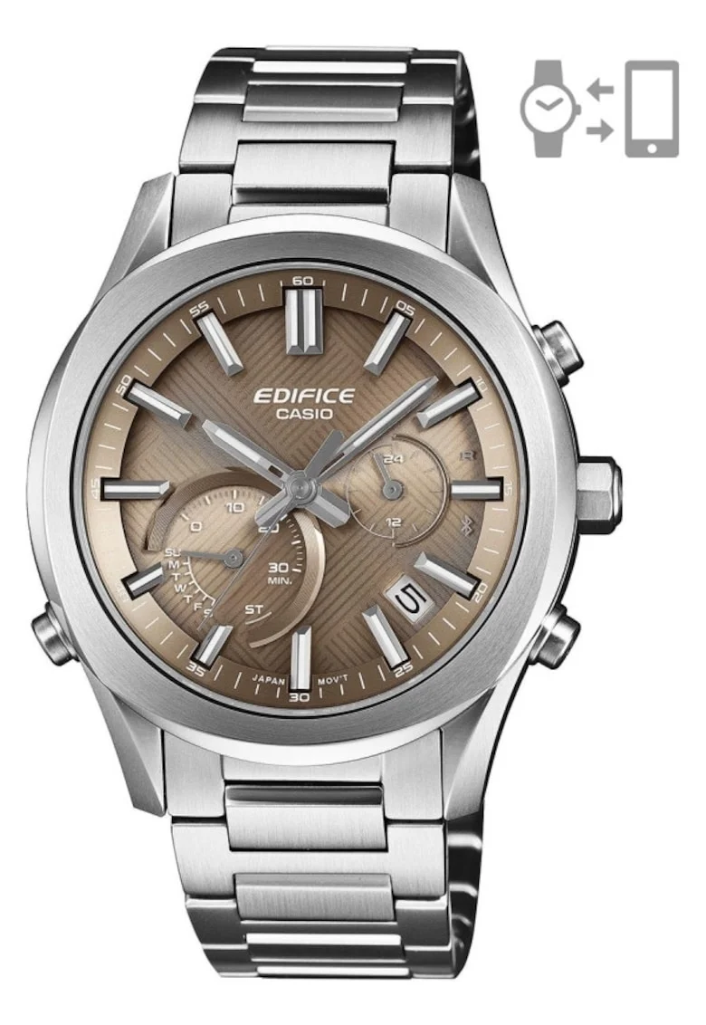 Ceas barbatesc  EQB-1300D-5AEF Quartz Argintiu