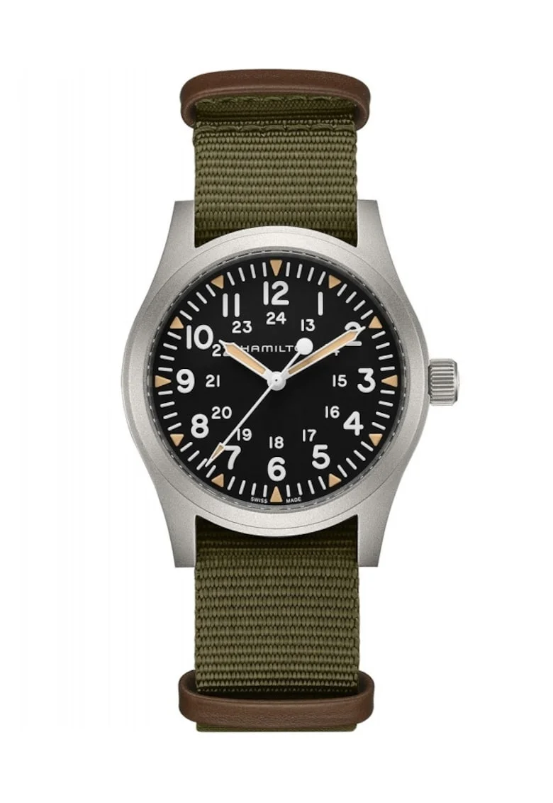 Ceas barbatesc  H69529933 Mecanic Verde